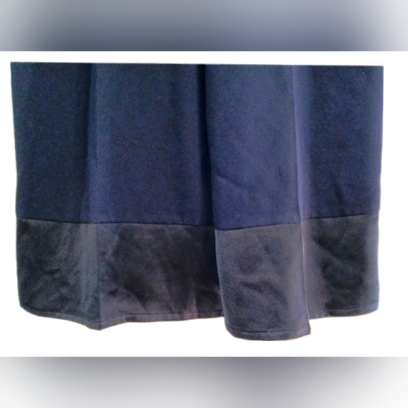 Trina Turk Navy Women's Spaghetti Strap Wide Leg Cropped Jumpsuit Size 4 - Picture 4 of 5